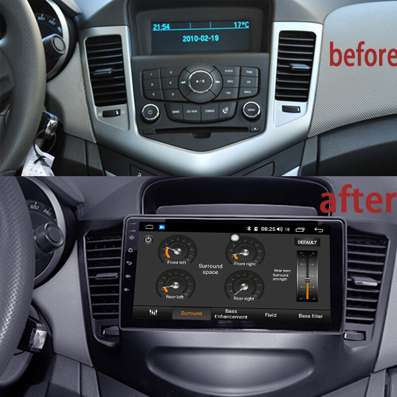 9” Apple Carplay Car Stereo Radio Navi GPS for Chevy Cruze 2009-2015 Android 12