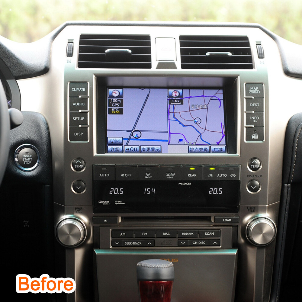 12.3Inch Car Stereo For Lexus GX400 GX460 2010-2021 Radio GPS Player Navi 32GB