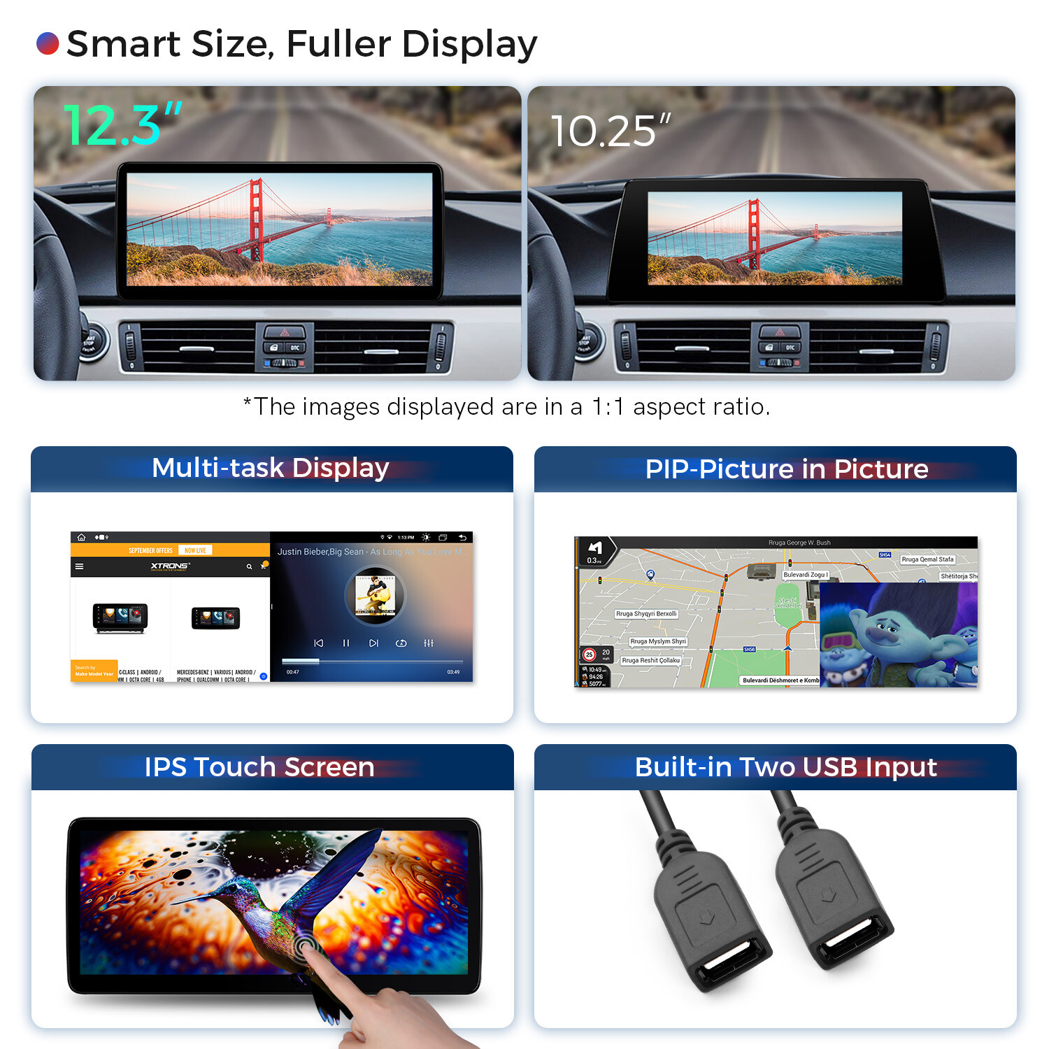 4G Android 13 4+64G Car Stereo GPS CarPlay Navi WiFi For BMW E90 E91 E92 E93 CIC