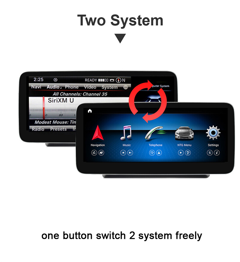 Android Car Gps Navigation 8.4″ For Mercedes Benz Ml Gl 11~19 8+128g Wifi Audio