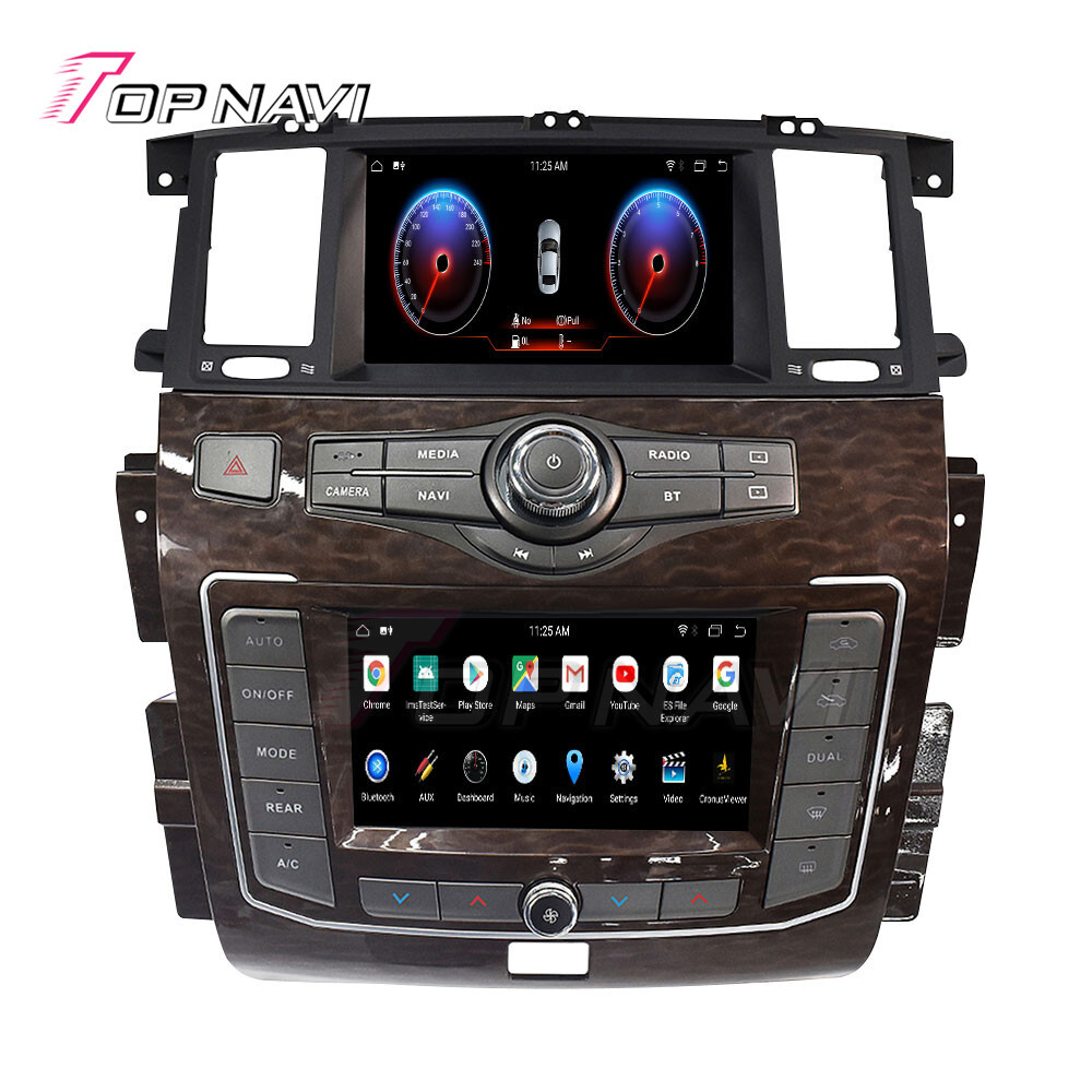 Androind 13.0 Car Stereo for Nissan Patrol Y62 2010-2020 Media GPS Navi WIFI 4G