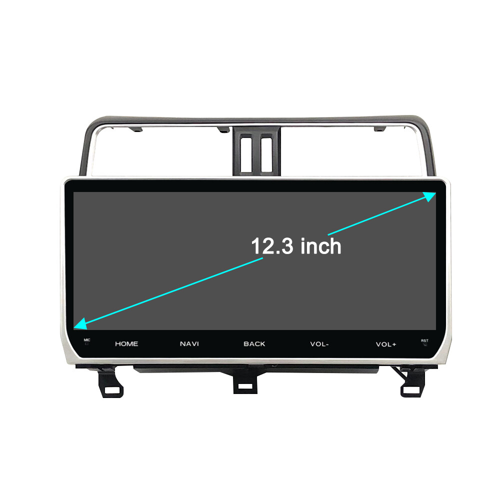 12.3″ For Toyota Prado 2018 Android Unit Stereo Radio GPS Navi Carplay BT 32G