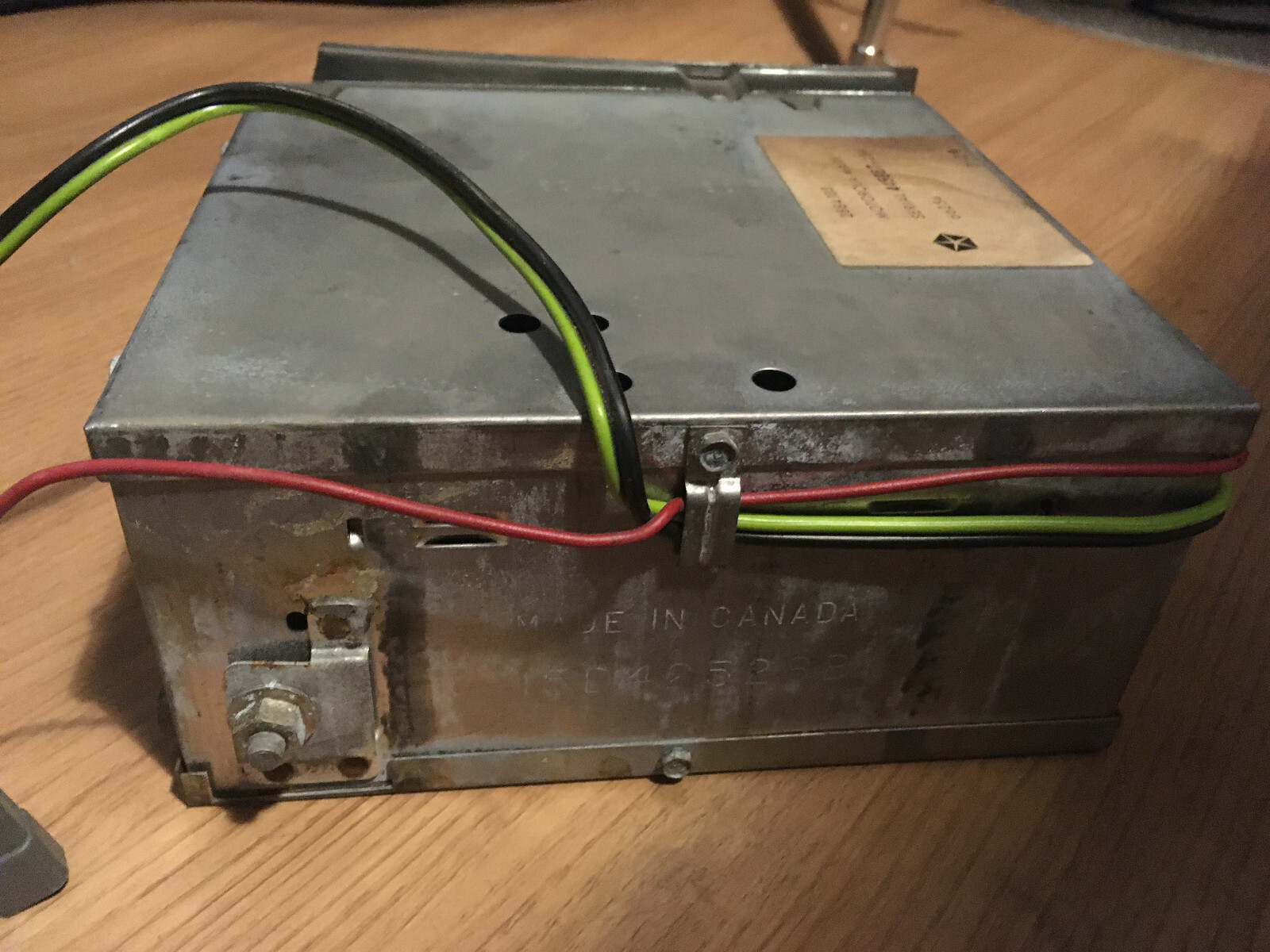 1969 Plymouth Fury MOTOROLA Head Unit/AM Radio (Unknown Cond.)