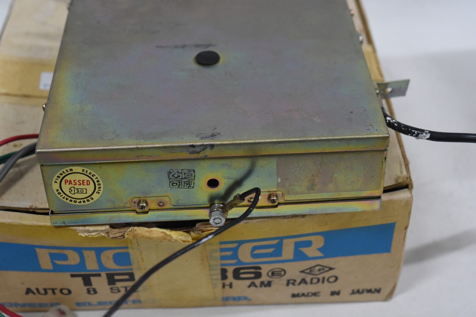 Pioneer TP-A86 8-Track Tape Player Car Stereo with AM Radio – Vintage – NEW Belt