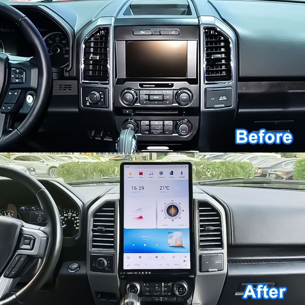 16″Large Screen For Ford F150 2015-2020 Car multimedia player Android SYNC Radio