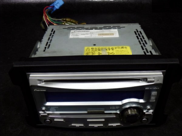 Pioneer Carrozzeria FH-P055MD 2DIN Car Audio CD MD Player Tested Working from JP