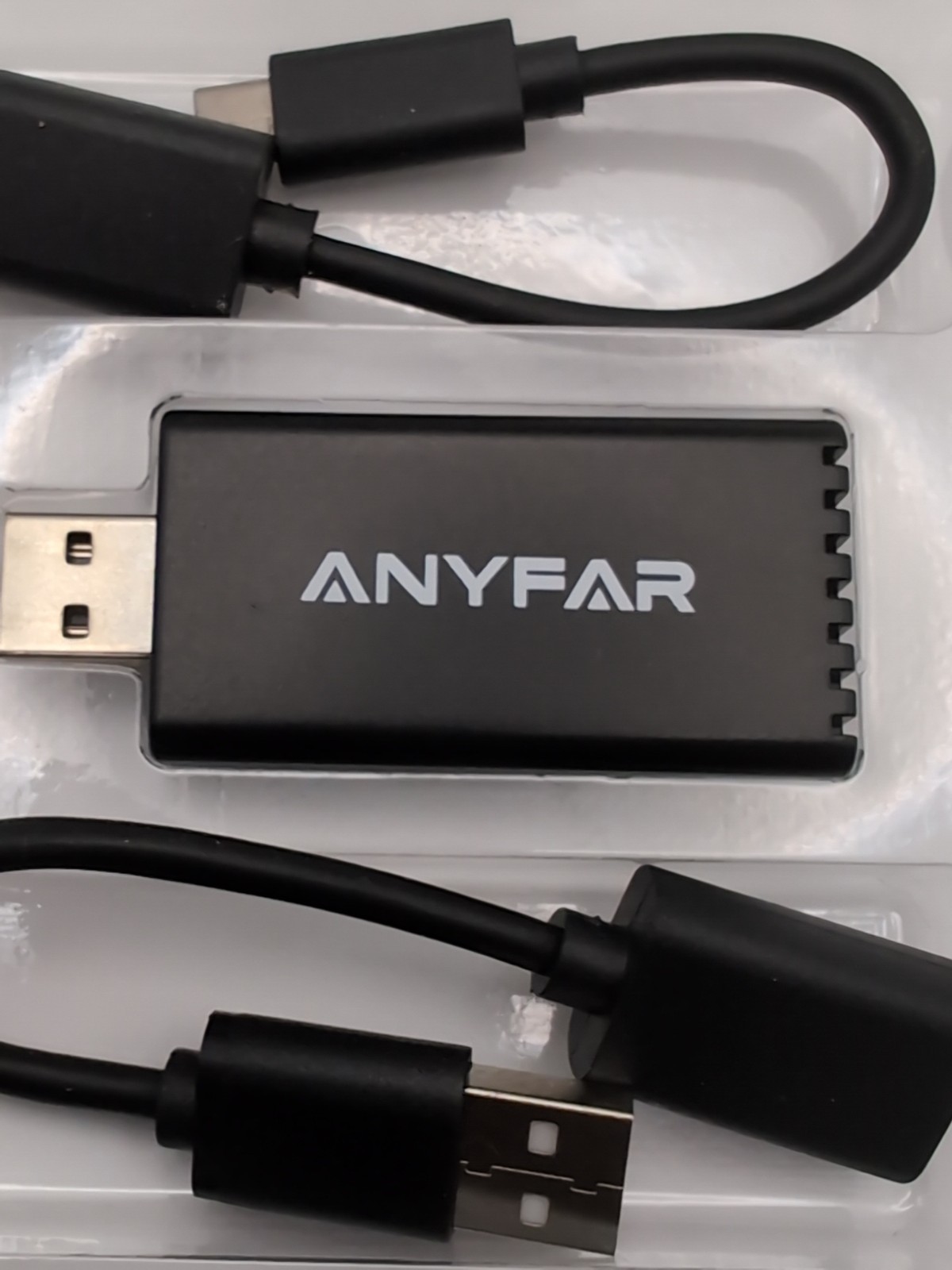 A4 Wireless CarPlay Adapter for iPhone, Android Auto for Android Phone, Dual-cor