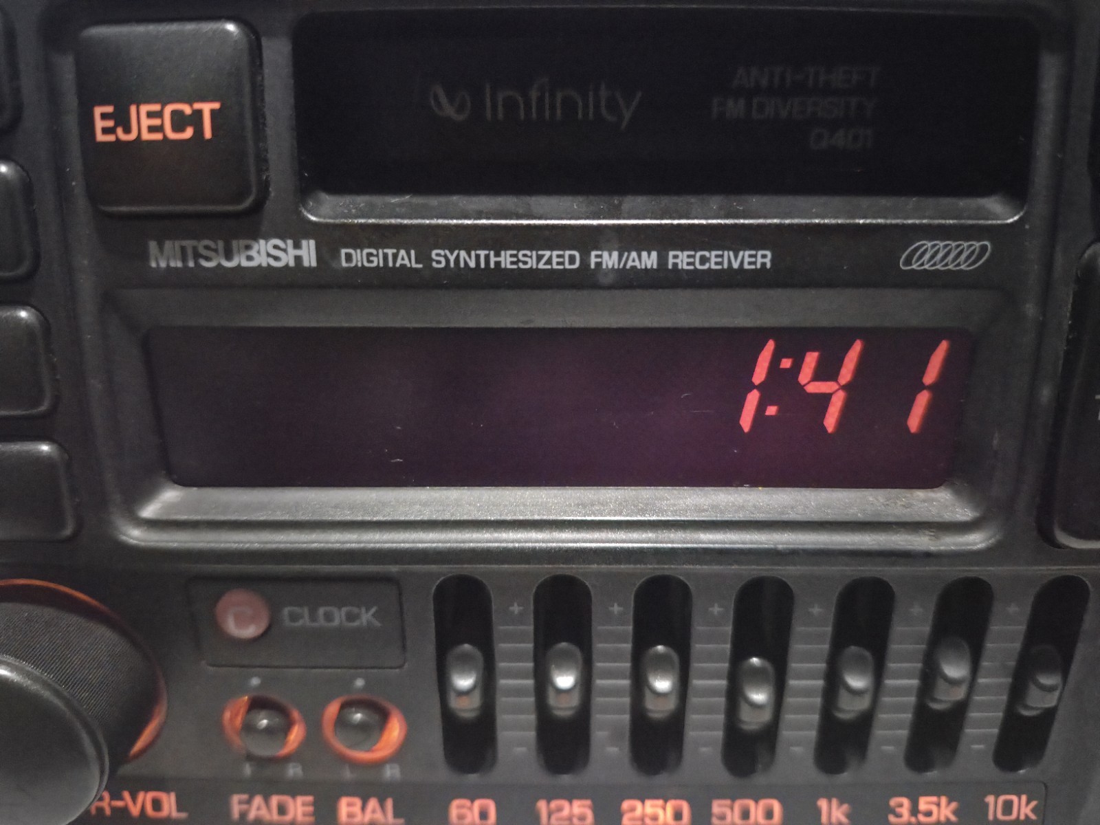 93-96 Mitsubishi 3000gt / Dodge Stealth – Cassette Player OEM MR141228 INFINITY