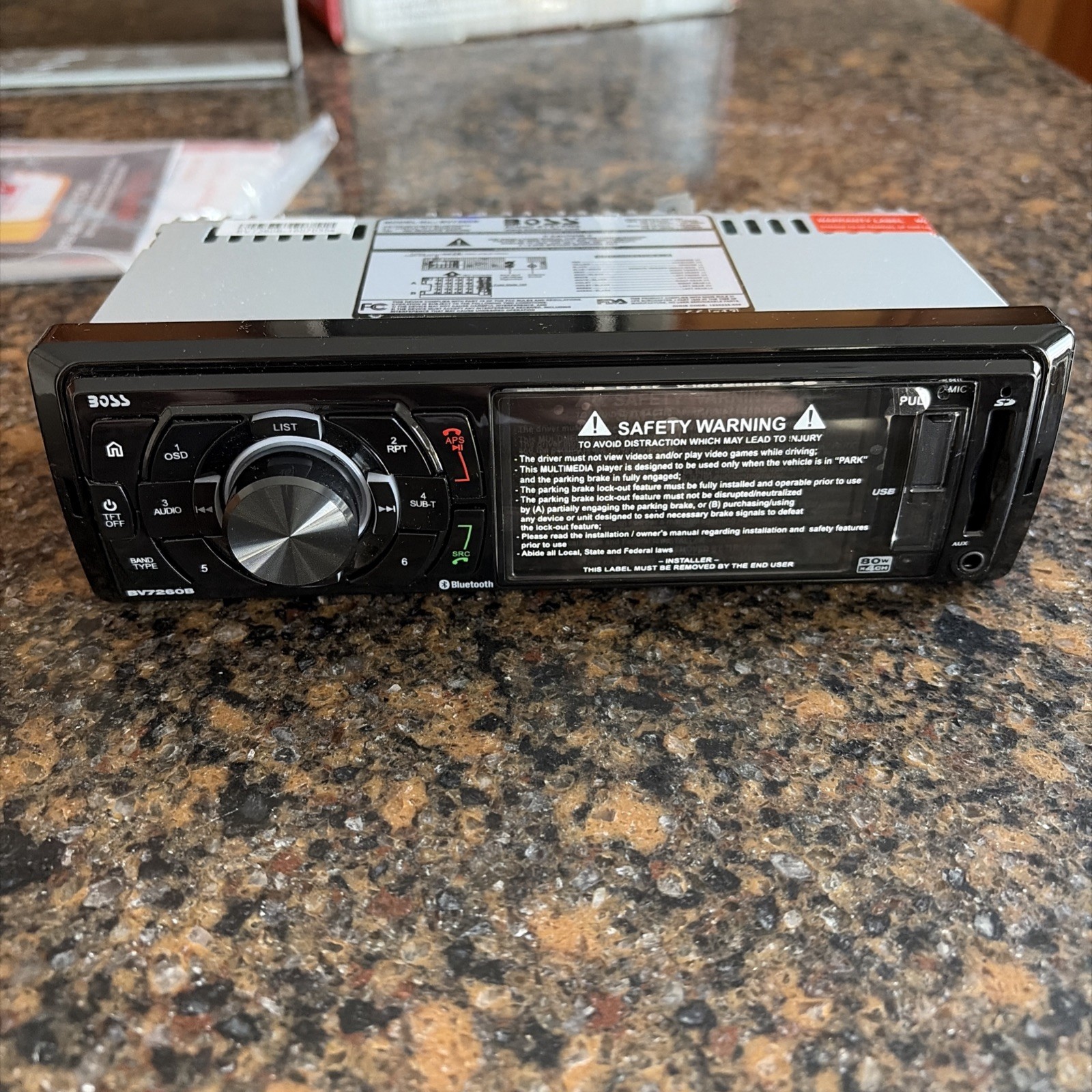 Boss Audio Systems BV260B Open Box Unused