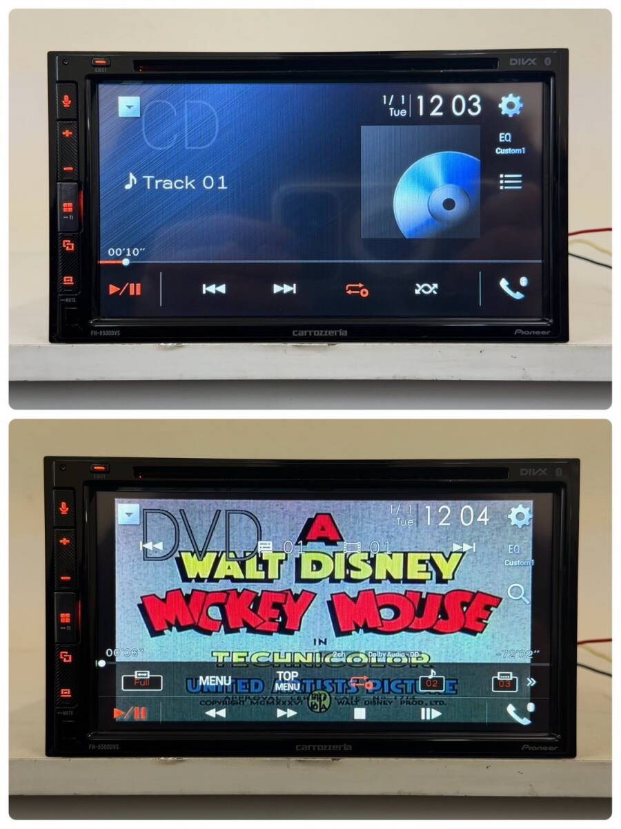 Pioneer FH-8500DVS DVD Bluetooth Display Audio Excellent JAPAN