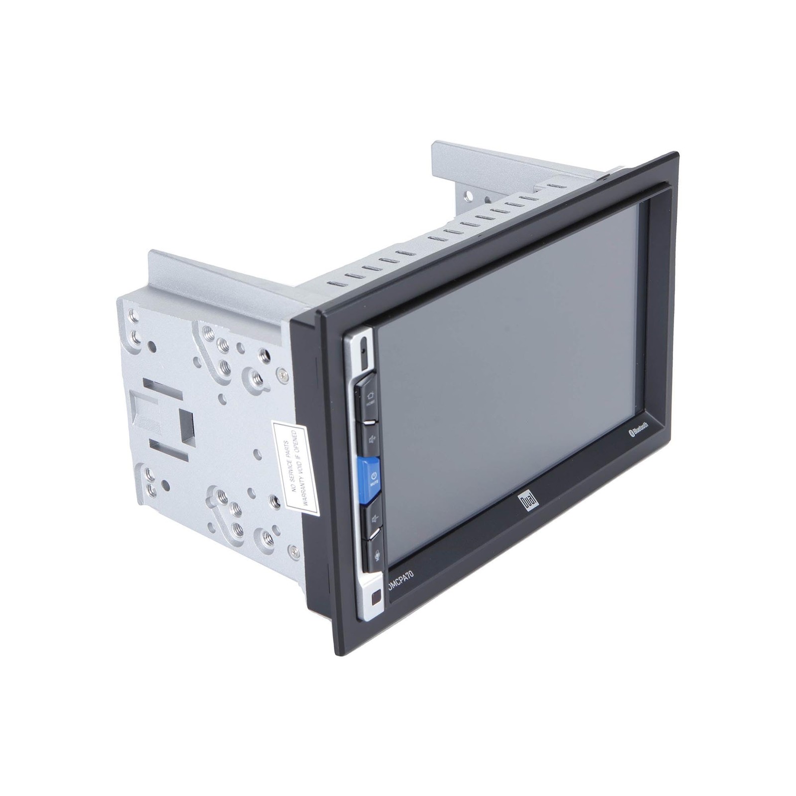 Dual Electronics Dual DMCPA70 7-Inch Double-DIN in-Dash Mechless Receiver wit…