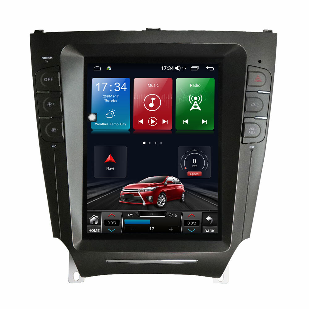 For LEXUS IS250 300 350 2006-2011 Car Stereo Radio Player GPS Android Navi 2+32G