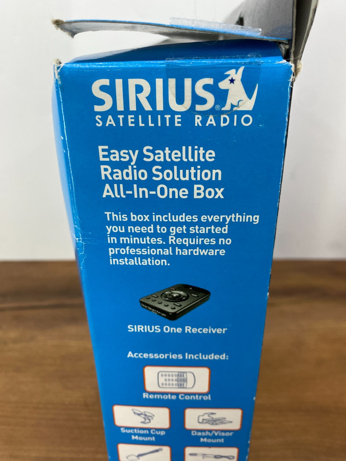 Sirius One, SV1 Kit Portable Satellite Radio. New Open Box. Complete.