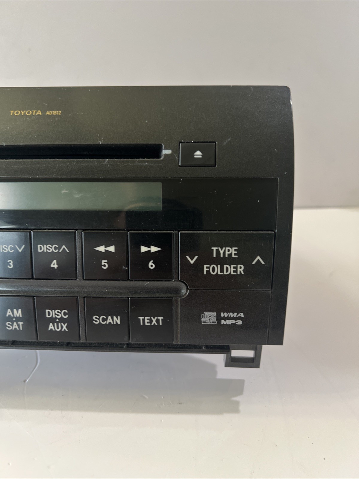 2007-2013 Toyota Tundra OEM AM/FM Radio Tuner CD 86120-0C270 AD1812 Tested