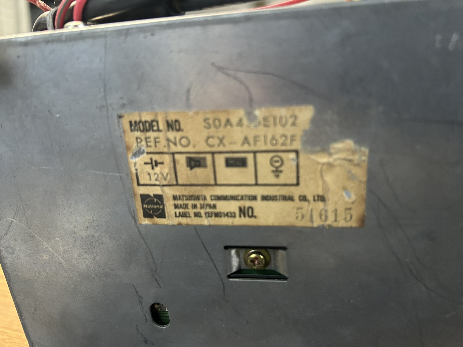 1990’s Or Early 2000’s Subaru Factory Radio Cassette Player.