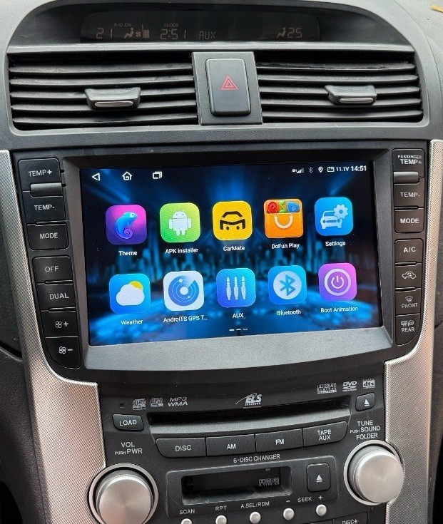 Acura TL 2004-2008 GPS CarPlay Bluetooth 9” Touchscreen