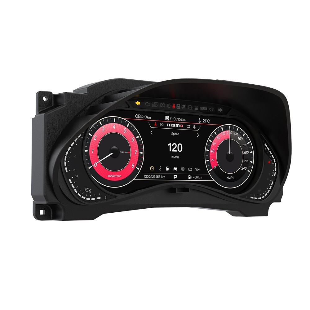 LCD Digital Cluster Speedometer Instrument Upgrage for Nissan Armada Y62 12-23
