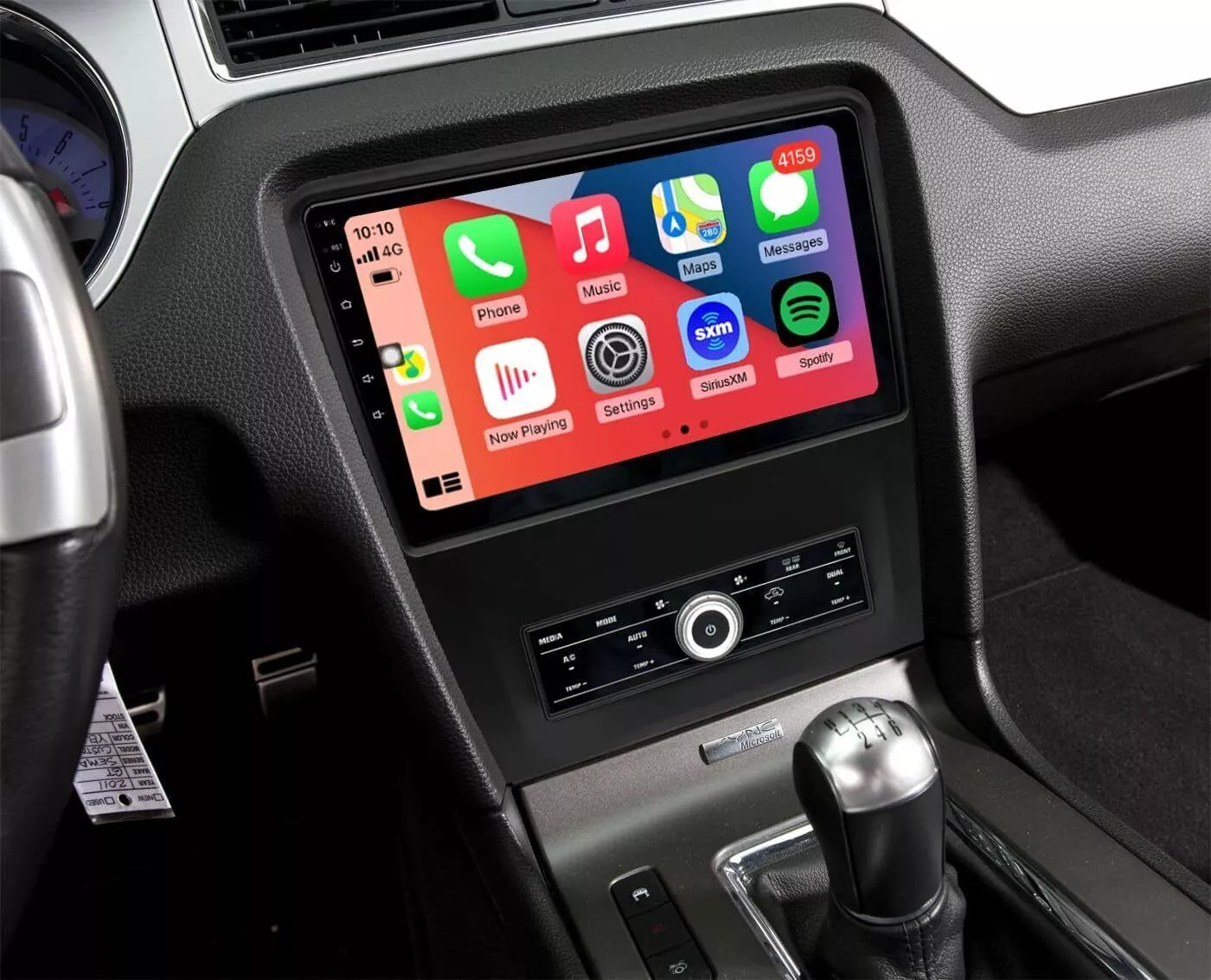 10.1″ For Ford Mustang 2010-2014 Android Car Radio Stereo Carplay GPS Navi + Cam