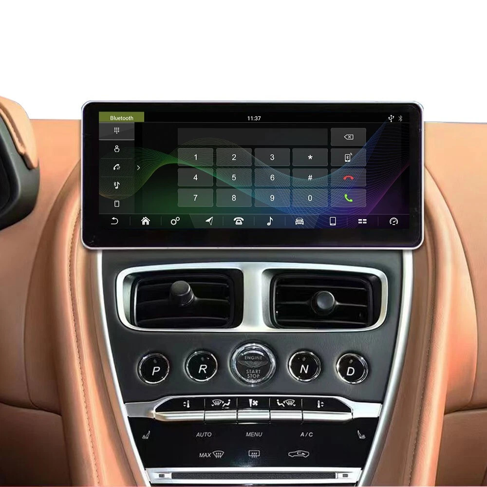 12.3″ Car Radio Stereo GPS Carplay Android Auto For Aston Martin DB11 2016-2023