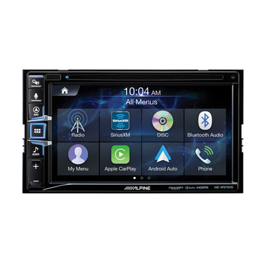Open Box Alpine INE-W970HD 6.5″ Navigation with built-in GPS navigation