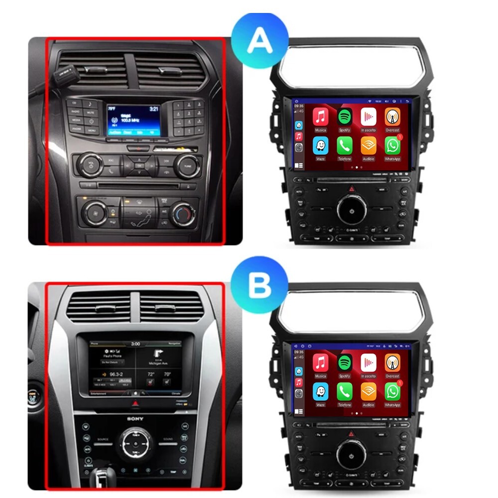 For Ford Explorer 5 2011 – 2019 Car Radio Multimedia Video Player Navigation GPS