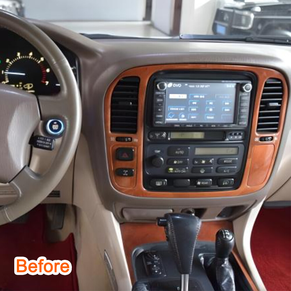 Car Radio Stereo For Lexus LX470 LC100 1998-2002 GPS Navi Head Unit Wifi 4+32GB