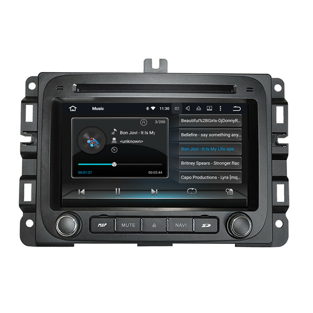 Android Unit For Jeep Dodge RAM 1500 2014-2017 4+64GB Car GPS Navi Stereo Radio