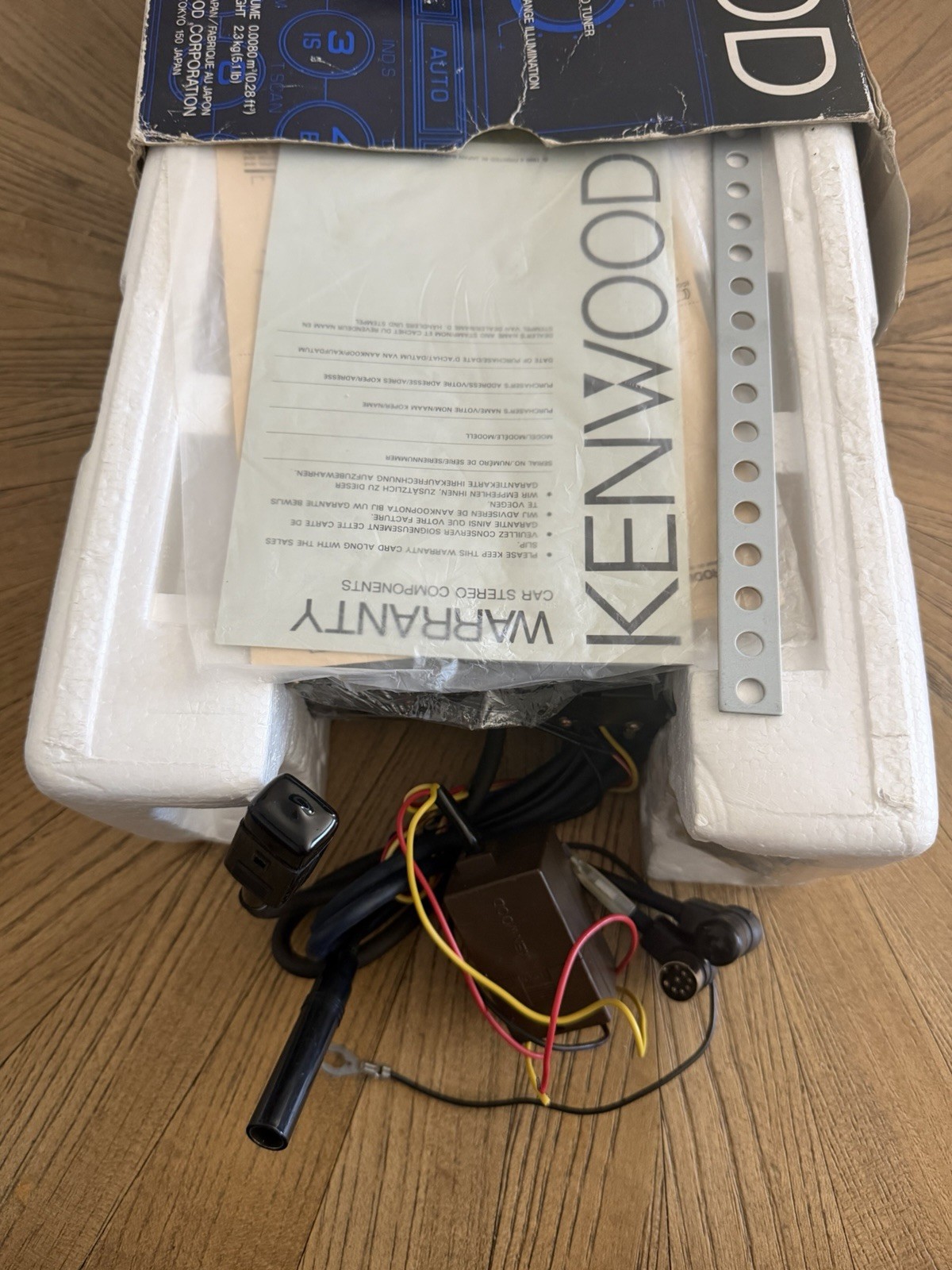 Kenwood KRC-878.Cassettes Withe Box And Manual