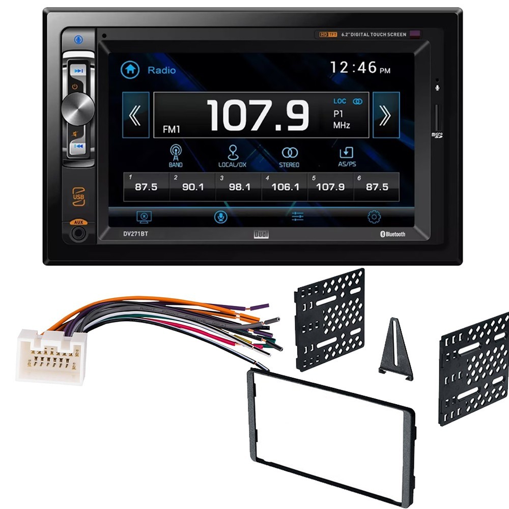 DV271BT CD/DVD Bluetooth AM/FM Radio Car Stereo For 1999-2003 Ford F-150,F-250
