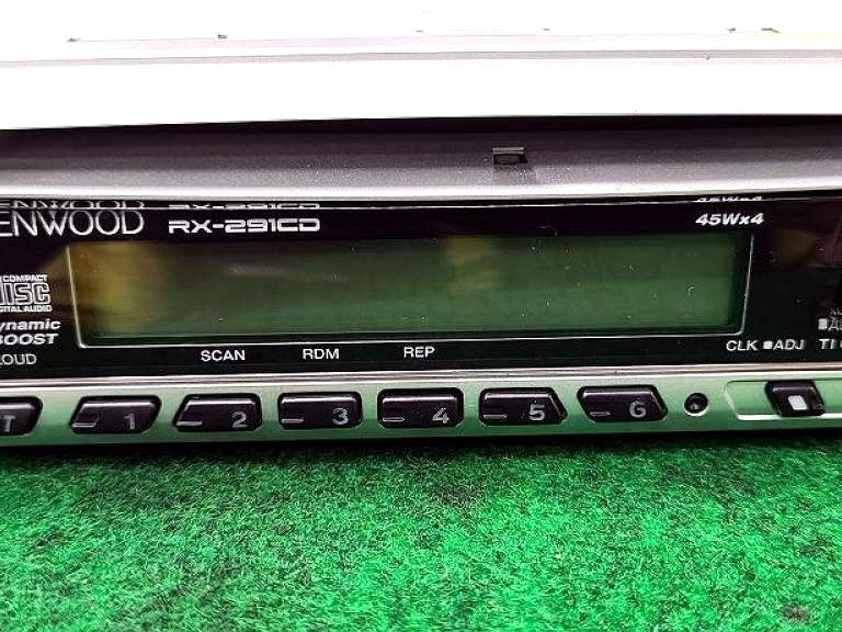 Kenwood RX-291CD Car Stereo Receiver Tested Working CD Japan JDM Car Audio