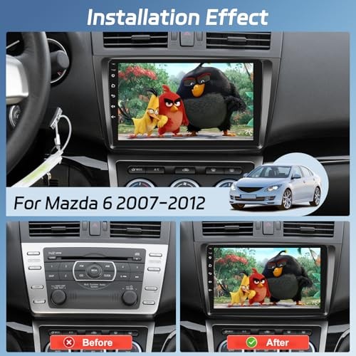 [2+64G] Android 13 Car Stereo for Mazda 6 2007-2012 with 4 Core & 2GROM+64GRAM