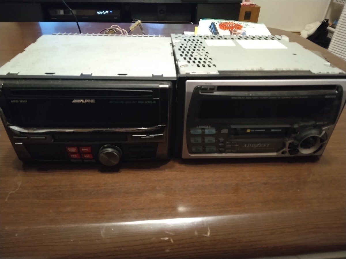 Alpine MDA-W925JB & Addzest ADX5455 Car Audio 2DIN Head Unit Tested Japan