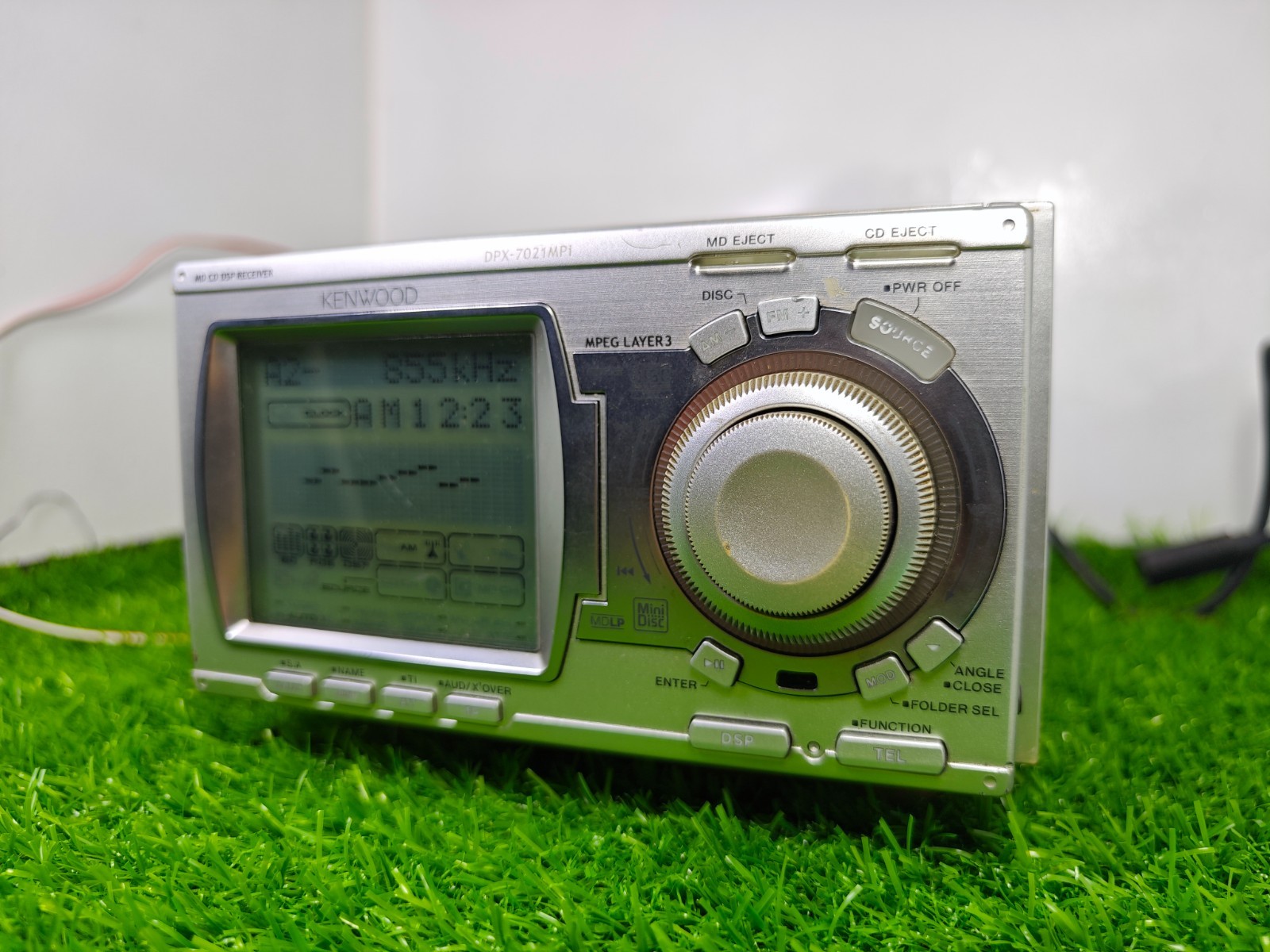 Vintage Kenwood DPX-7021MP Double-DIN CD / MiniDisc Player & DSP Receiver