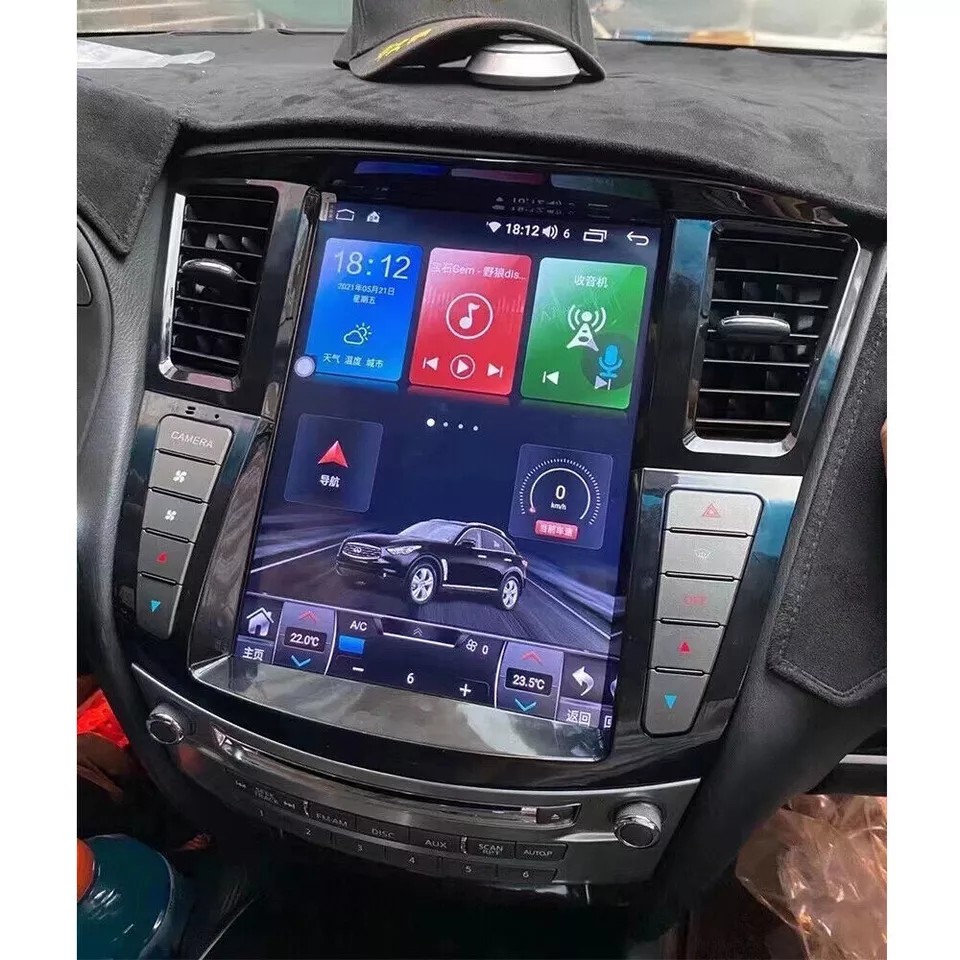 For 2012-2019 Infiniti QX60 JX35 Android Car Radio Stereo GPS Navi Carplay 4+32G