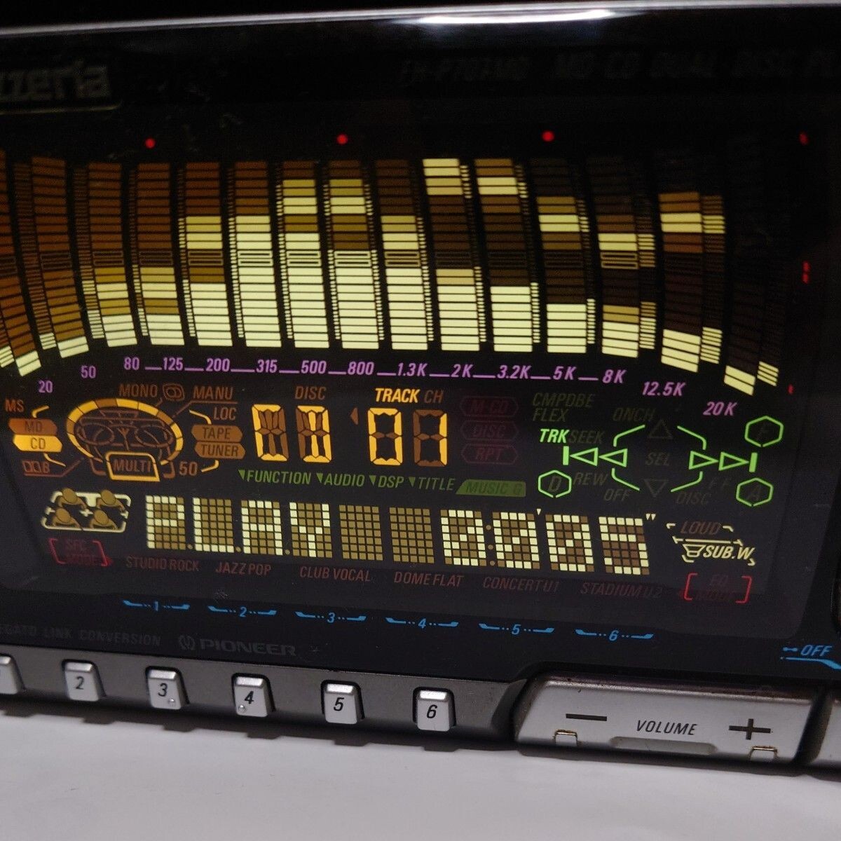 Pioneer carrozzeria FH-P707MD Car Audio CD MD MiniDisc Player