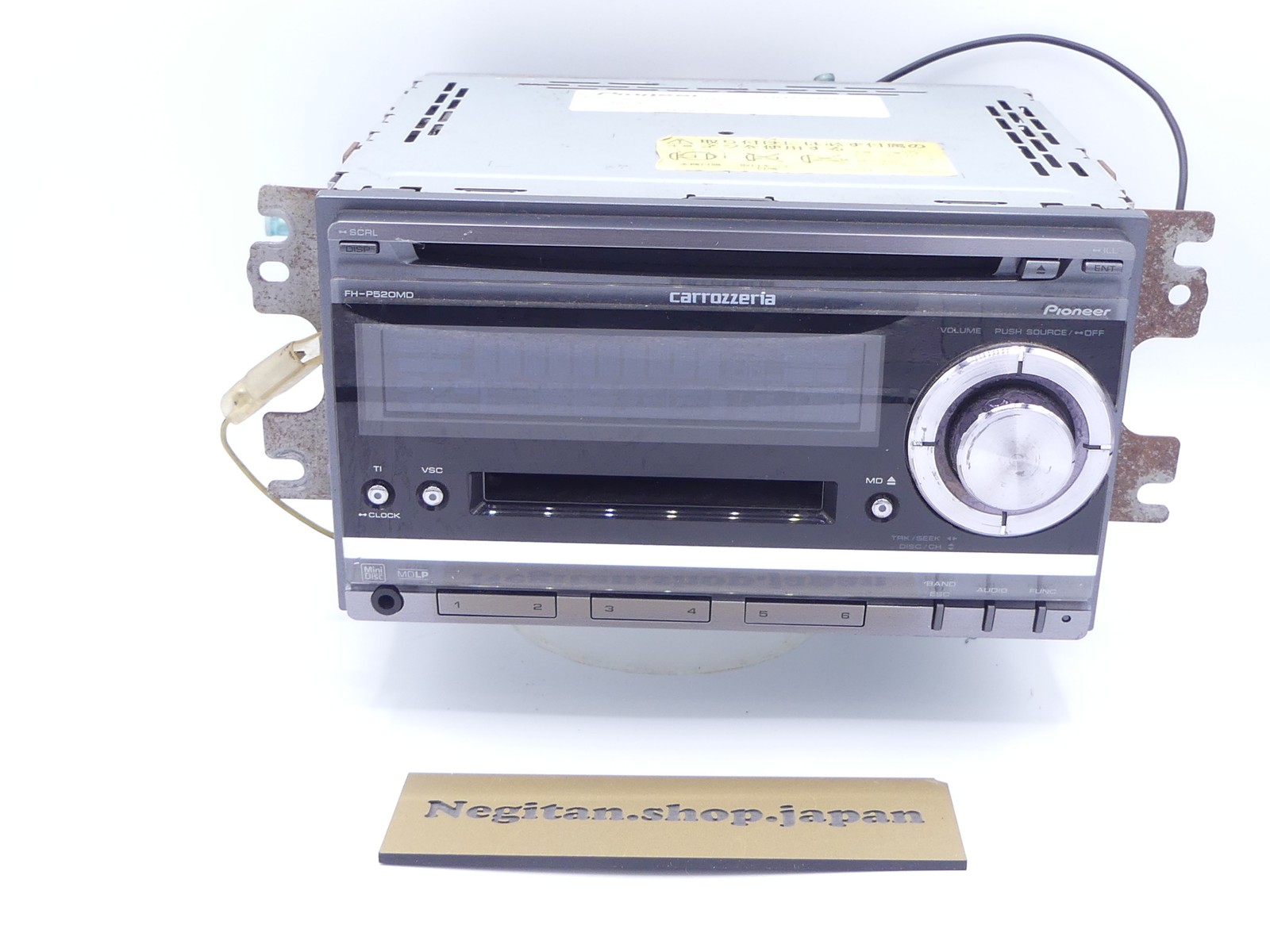 Pioneer Carrozzeria FH-P520MD CD MD Receiver Equalizer DSP LCD Car audio JDM