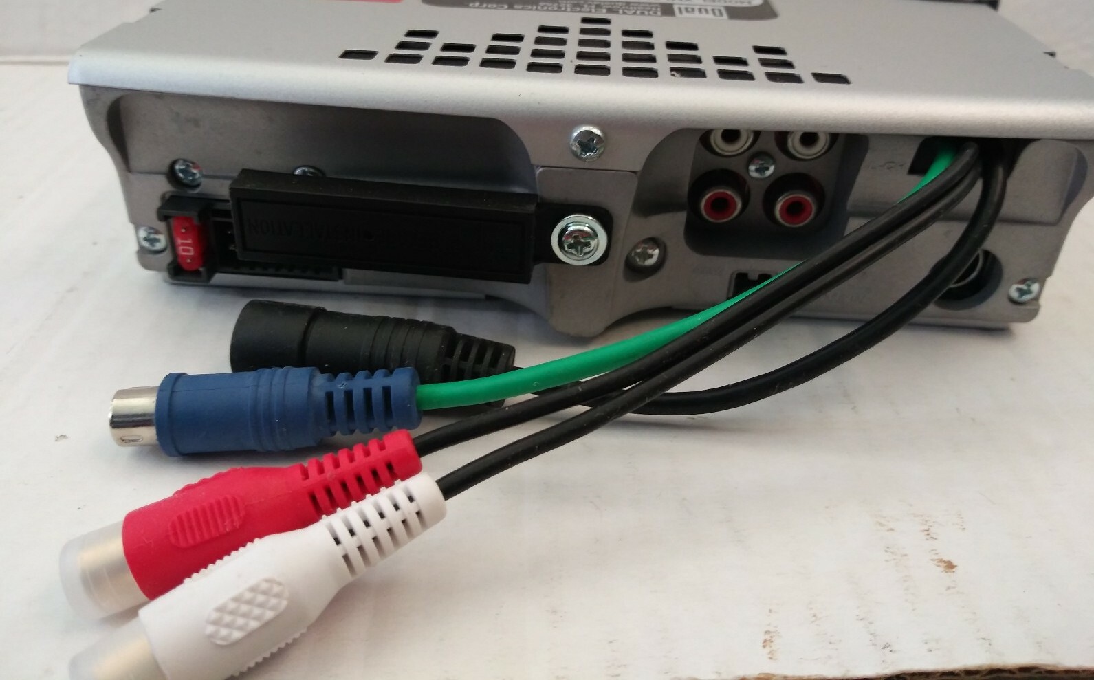 Dual XML8100 stereo chassis only no accessories Not tested