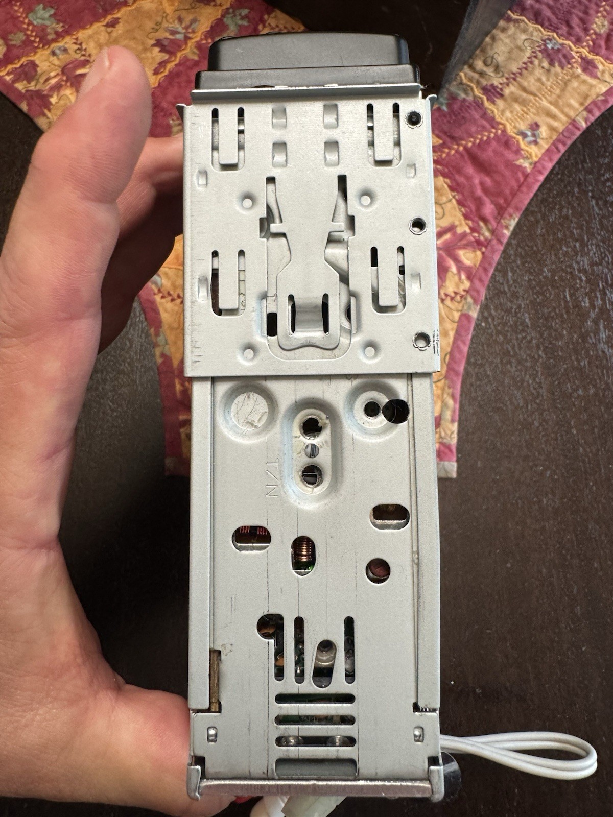 RadioShack AM/FM Stereo Cassette Player Detachable Face Plate 12-2118 Watch Vid