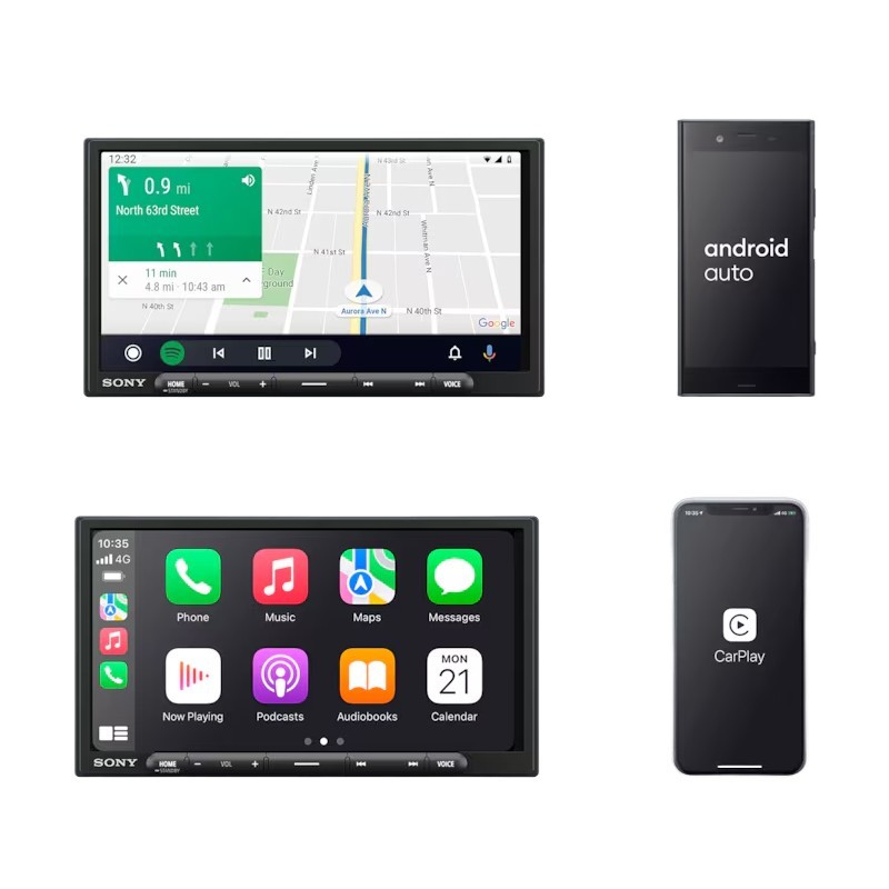 Sony XAV-AX4000 Digital Multimedia Receiver Wireless Apple Carplay, Android Auto