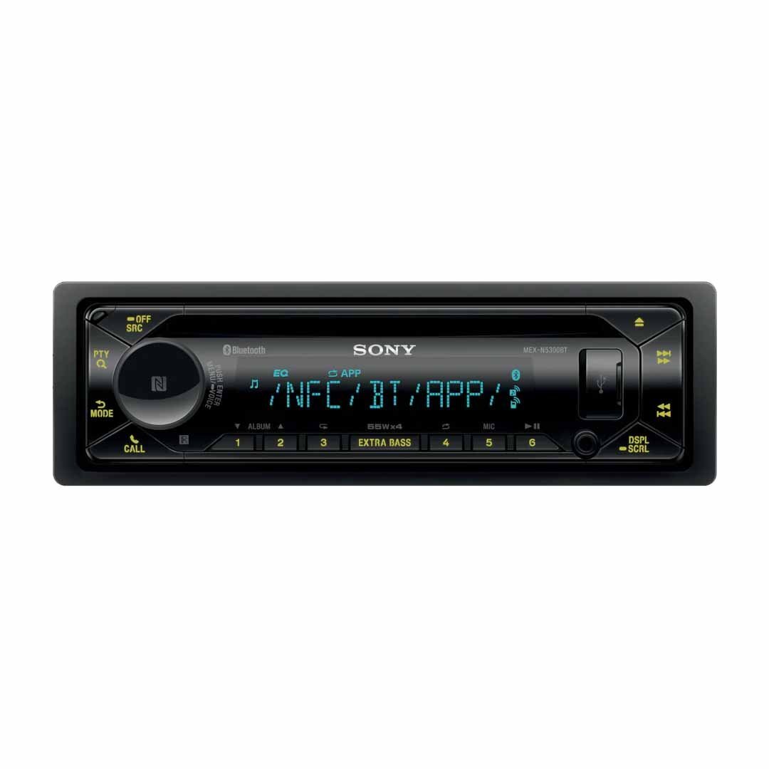 Sony MEX-N5300BT, Single Din AM/FM/CD/MP3 Player Car Stereo, Built-In Bluetooth