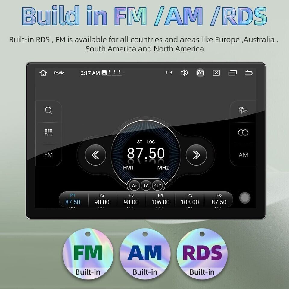 13.3″ Android Carplay Car Stereo Radio GPS Navi 2+32GB For 18-22 Benz Sprinter