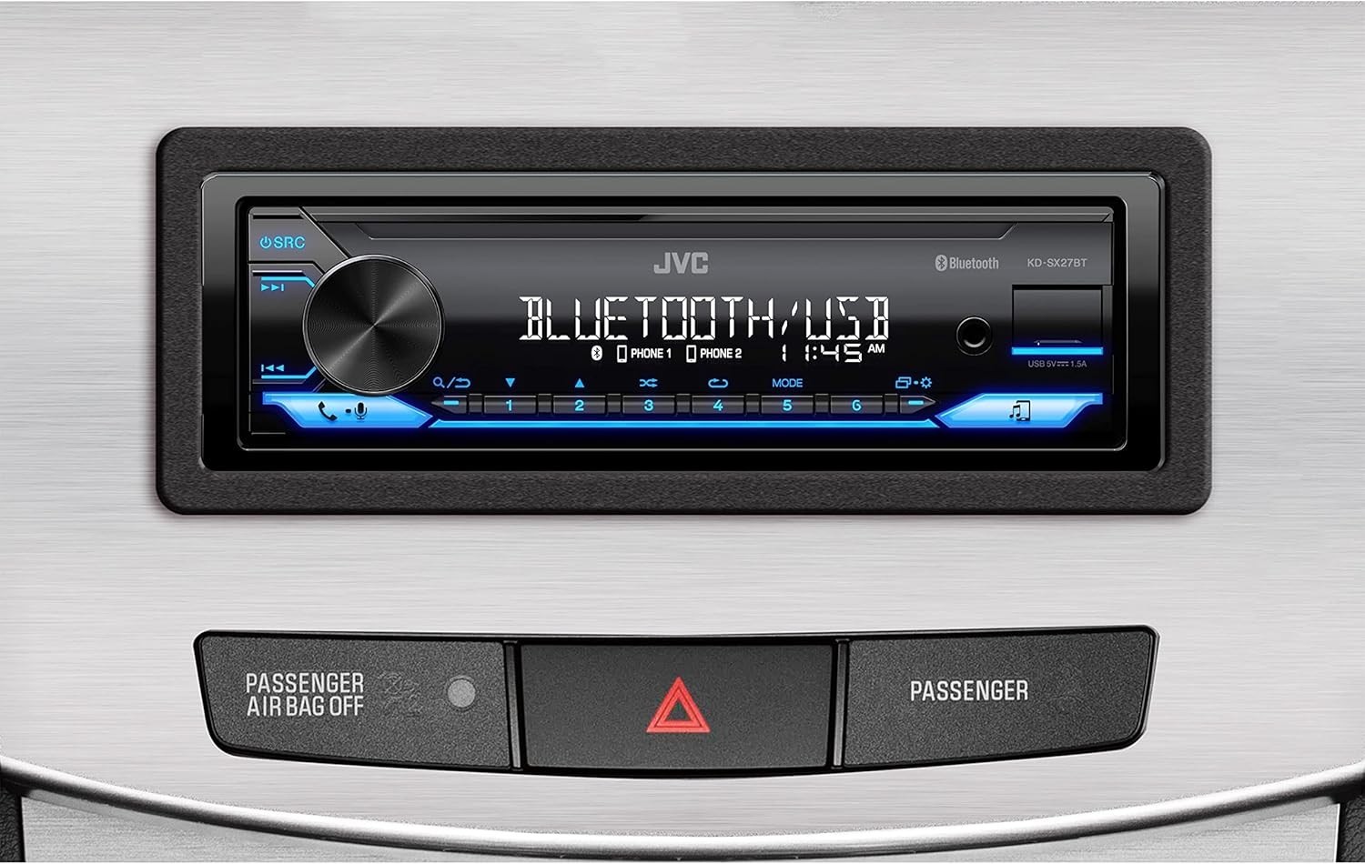 KD-SX27BT Car Stereo: Bluetooth, 100W Digital Media Receiver