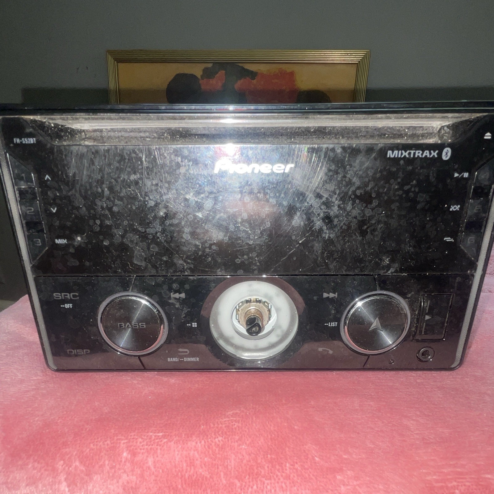 Pioneer FH-S52BT 2 DIN Digital Media Receiver Bluetooth USB AUX RCA Preouts