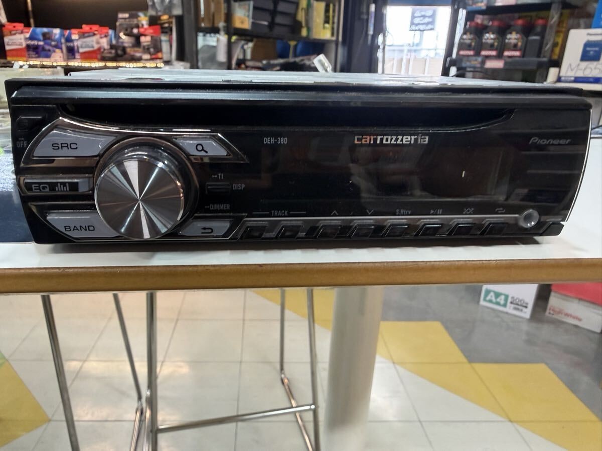 Pioneer DEH-380 carrozzeria 1DIN CD Player Near Mint JAPAN