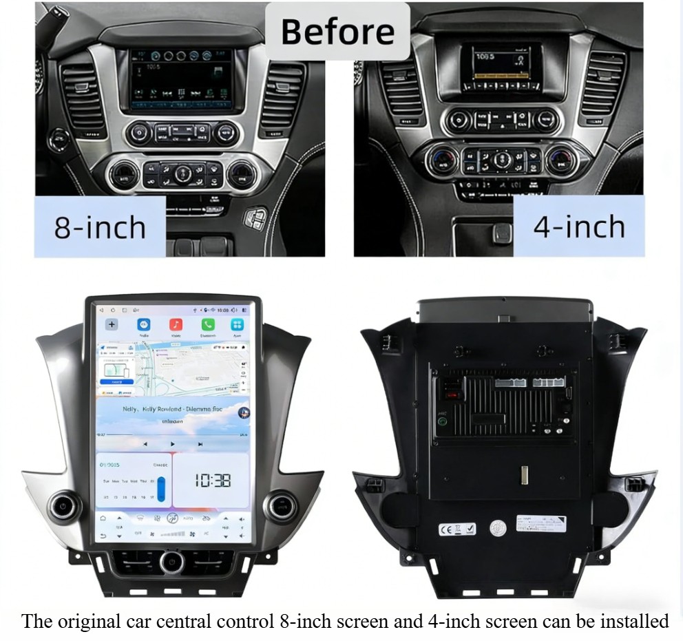 Android Car Radio 2din Stereo For Chevrolet Suburban Tahoe Gmc Yukon 2014-2020