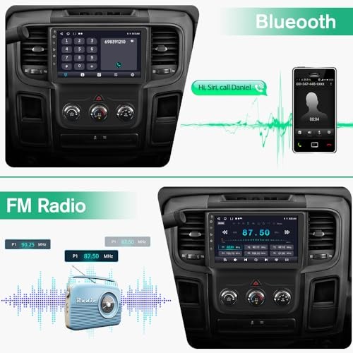 Car Radio Stereo for Dodge RAM 1500 2500 3500 2013 2014 2015 2016 2GB+64GB
