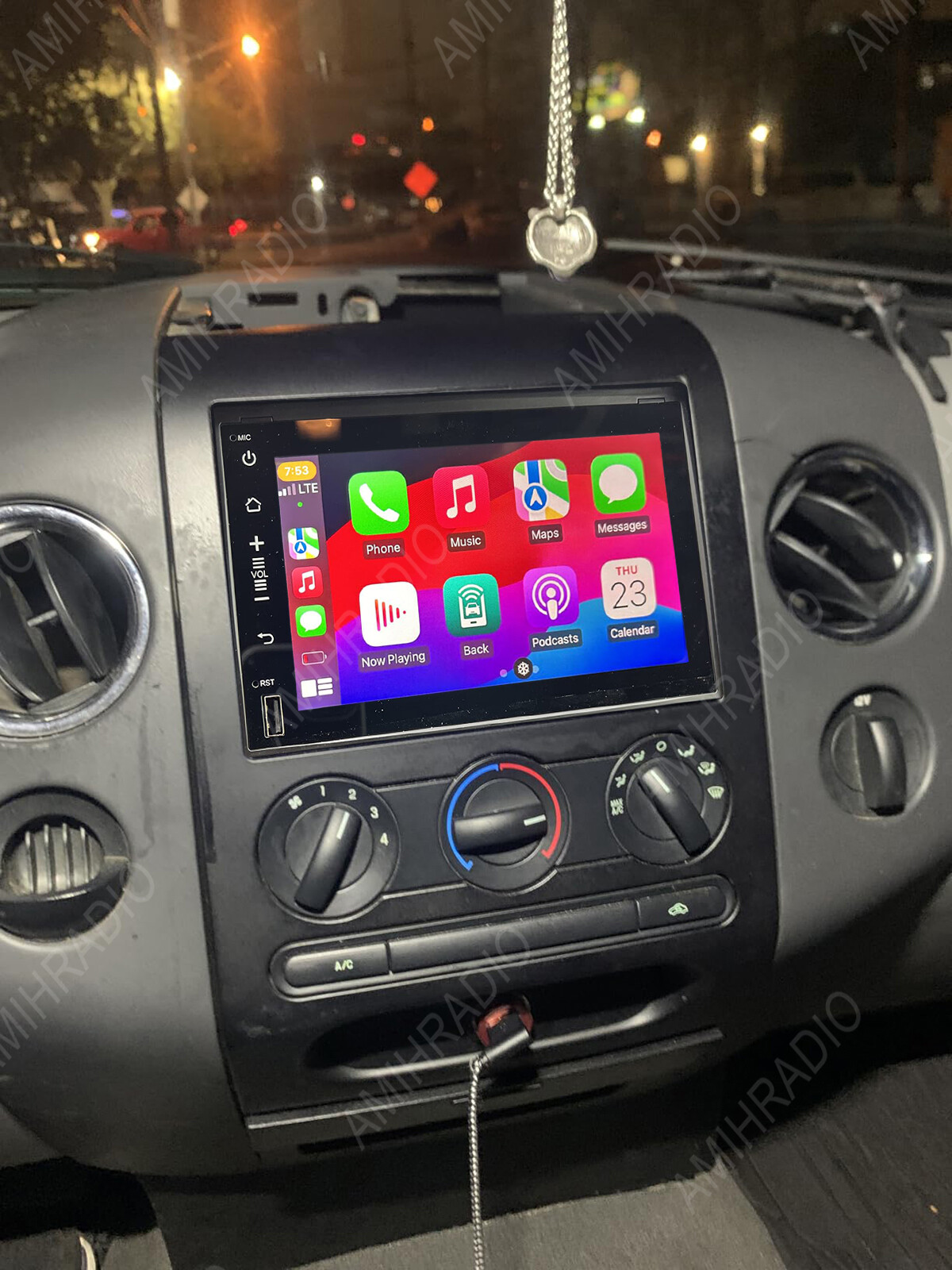 For 2004 2005-2008 Ford F150 Double Din Radio Android 15 Stereo Wifi CarPlay SWC