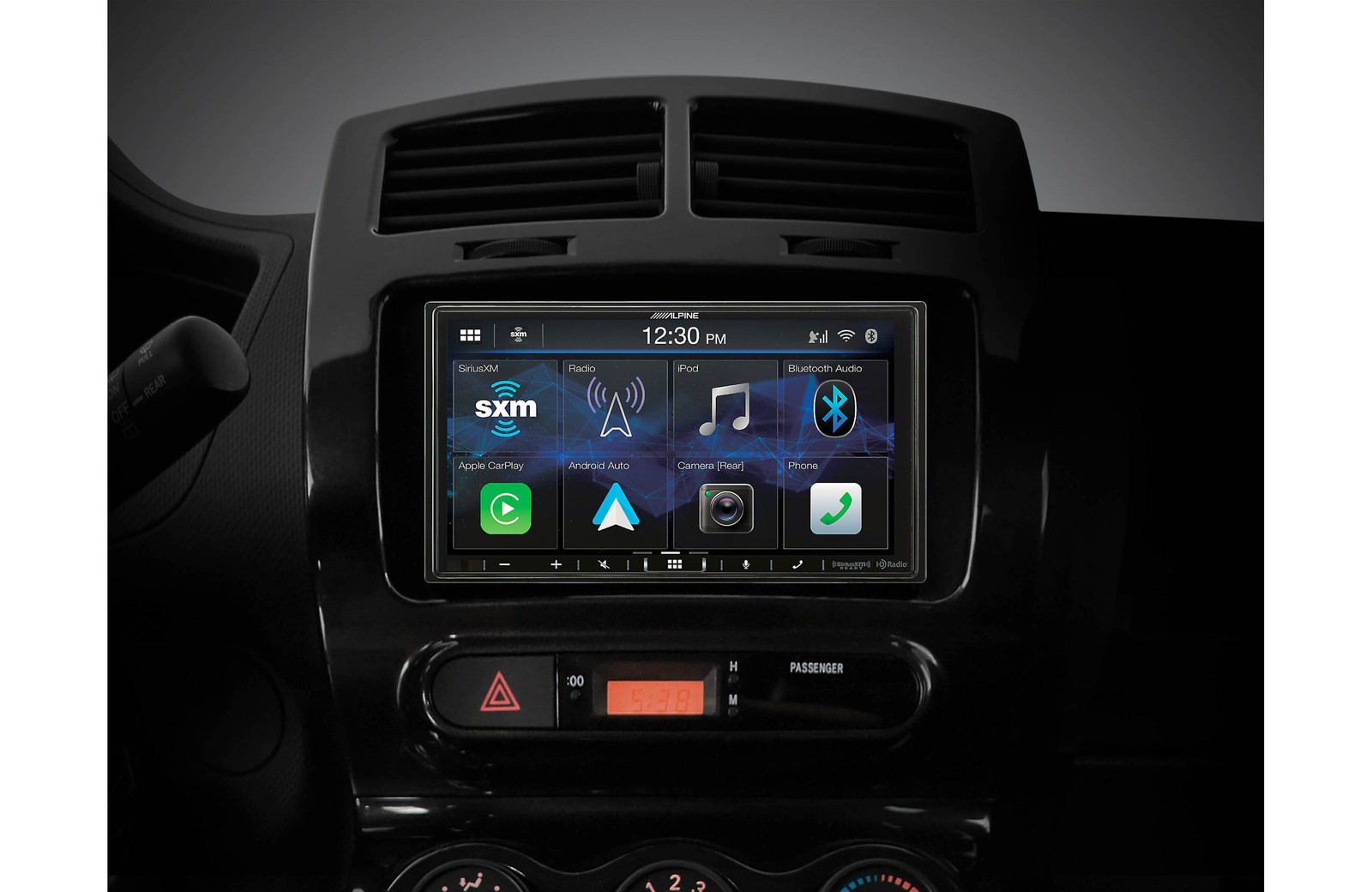 Alpine ILX-407 Digital 7″ Shallow-Chassis Multimedia Receiver with PowerStack