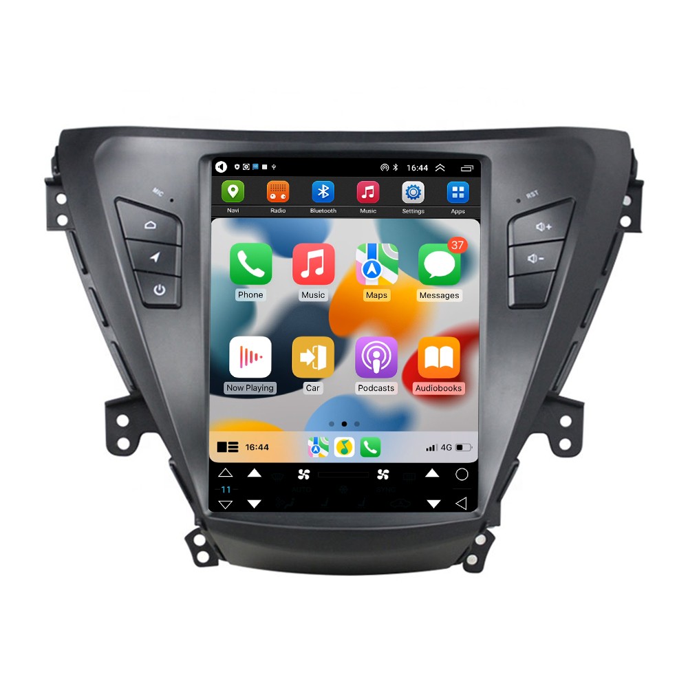 8+256G For Hyundai Elantra 2011-2012 Car GPS Player Stereo Radio Tesla Screen FM