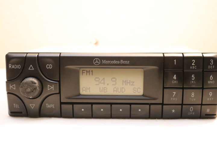 MERCEDES BE6003 CASSETTE STEREO 1999-2003 E320 SLK CLK430 W208 W/code